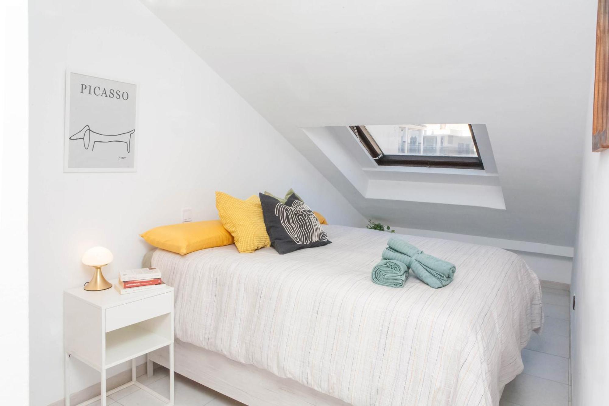Picasso'S Dream Cozy & Chic Attic Plaza Merced Malaga Ngoại thất bức ảnh